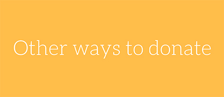 Other ways to donate
