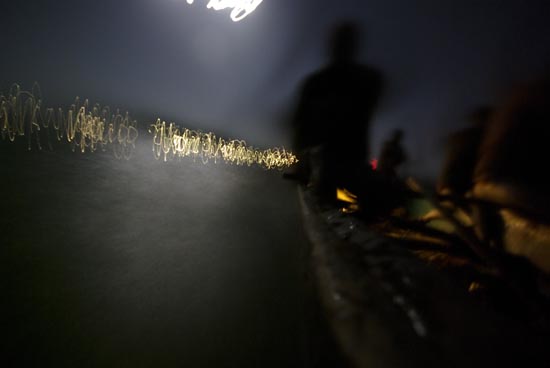 Fishermen on Lake Victoria