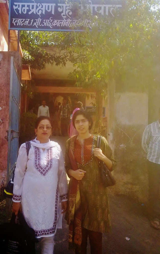 Garima at the juvenile board