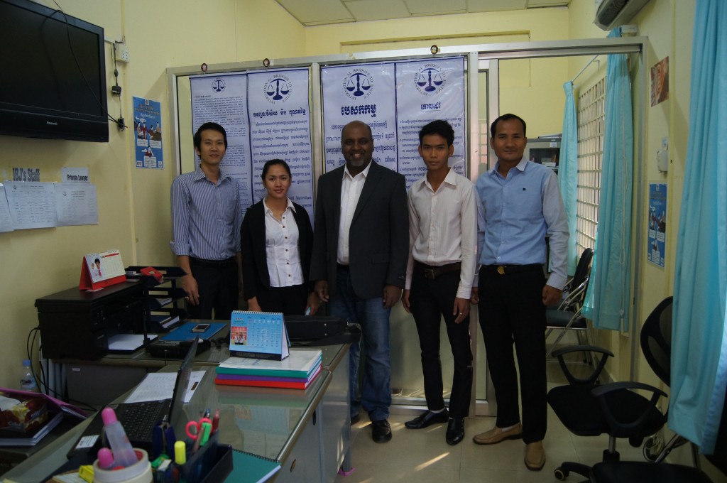 At the Battambang Defender Resource Centre