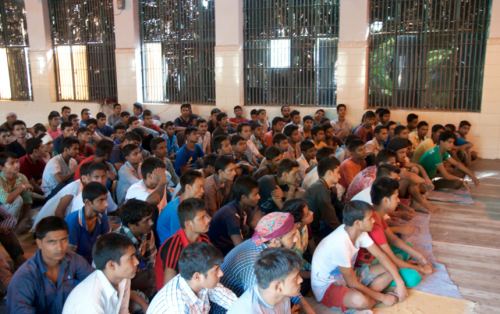 Young Undertrial Prisoners Participating in the Awareness Camp