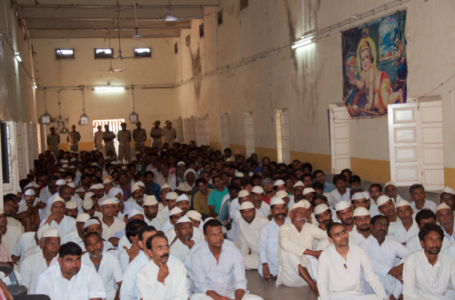 Jail Inmates at the Time of Inaugural Session at Central Prison, Ajmer, Rajasthan