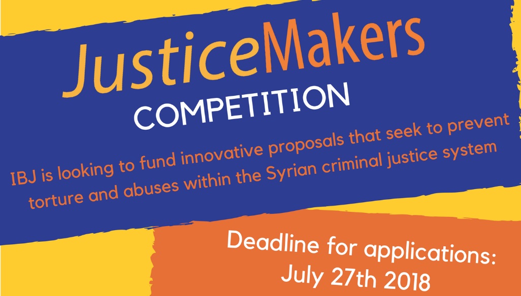 Press Release: 2018 JusticeMakers in Syria